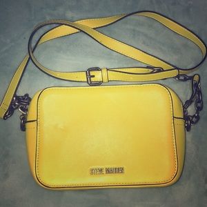 yellow Steve Madden purse